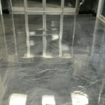 Metallic Marble Epoxy Decorative Concrete Vestibule