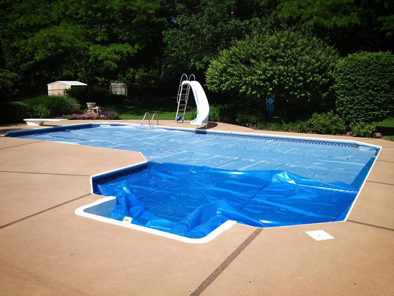 Graniflex slip-resistant pool deck Texas